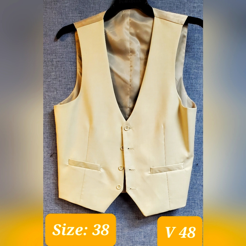 Mens Vest  Size 38  Brand New  V  48